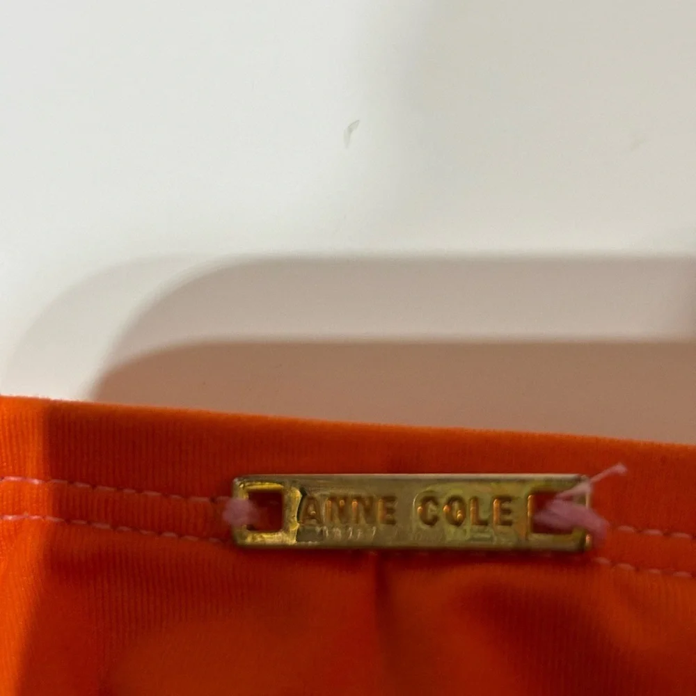 Anne Cole Signature One Piece Multi-Color Swimsuit Size 12